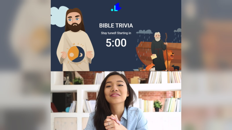 Live stream trivia game video